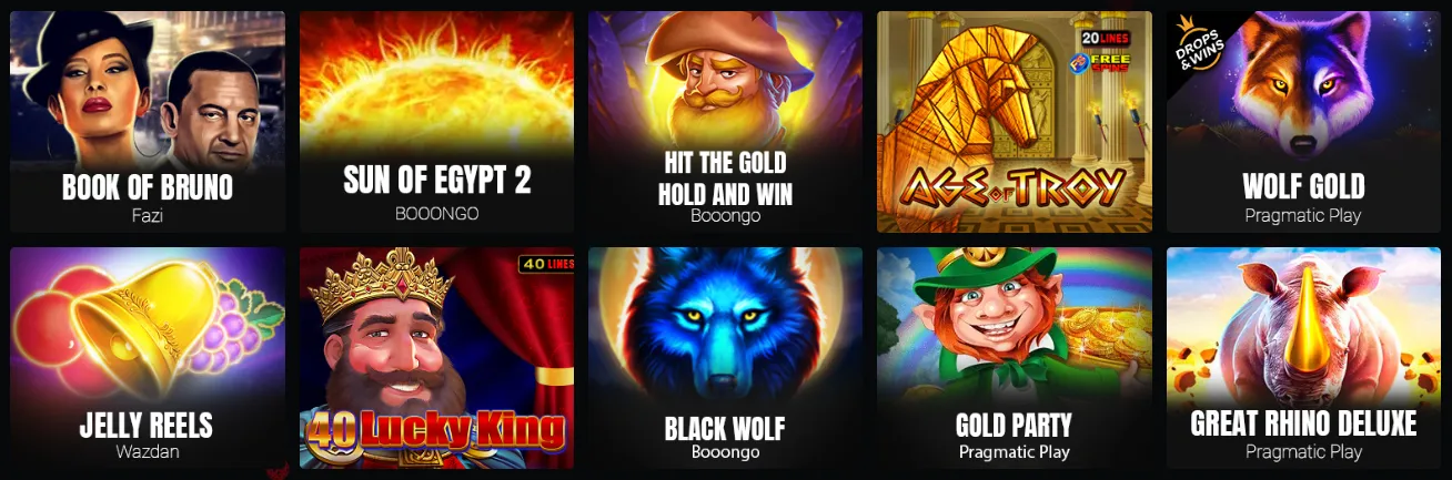 betride casino jackpot games